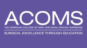 American College of Oral and Maxillofacial Surgeons logo